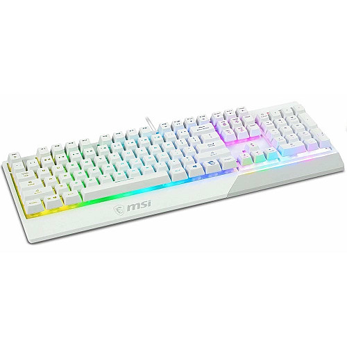 Геймерська клавіатура MSI Vigor GK30 WHITE UA, білий