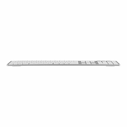 Клавіатура ножнична 2E KS270 109key, WL/BT, EN/UK, сріблясто-білий