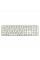 Клавіатура мембрана Keychron B6 Pro, USB/WL/BT, ivory white