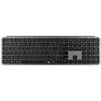 Клавіатура мембрана Keychron B6 Pro, USB/WL/BT, space gray