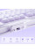 Клавіатура механічна GravaStar Mercury K1 80keys, GravaStar x Kailh Cheery Pink, EN, BT/WL/USB, Lavender Purple