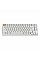 Клавиатура механическая Keychron J1 82Key, K pro Banana, WL/BT/USB-A, QMK, Hot-swap, EN/UKR, RGB, белый