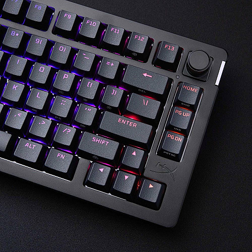 Клавиатура механическая HyperX Alloy Rise 75key, Red, USB-A, EN/RU, RGB, черный