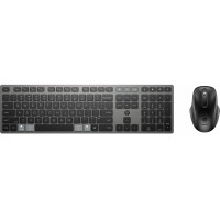 Комплект клавиатуры и мыши HP 720 Multi-Device Rechargeable, BT, EN/UK, черный