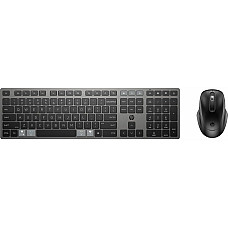 Комплект клавіатура та миша HP 720 Multi-Device Rechargeable, BT, EN/UK, чорний