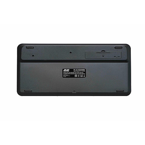 Клавиатура мембранная 2E KS250 84key, WL/BT, EN/UK, черно-серый