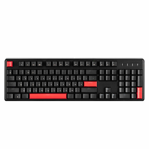 Клавиатура механическая Lemokey X3 104Key, Keychron Brown, USB-A, QMK/VIA, Hot-Swap, EN/UKR, RGB, черный