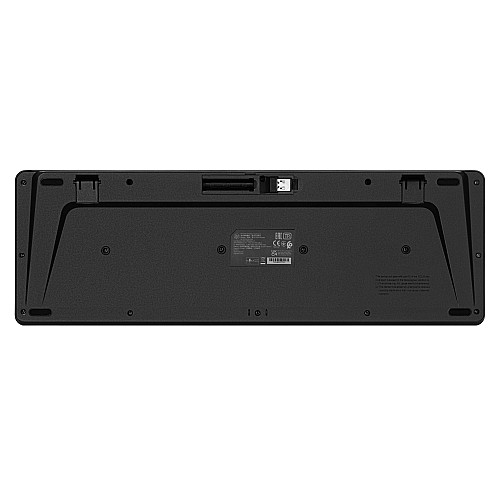 Клавиатура мембранная HP 230, 106key, WL, EN/UK, черный