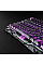 Клавиатура механическая GravaStar Mercury V75 Lite 80keys, Magnetic Blackcore, USB-A, RGB, Transparent Black