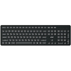 Клавіатура мембранна 2E KS260 106key, WL, EN/UK/RU, чорний
