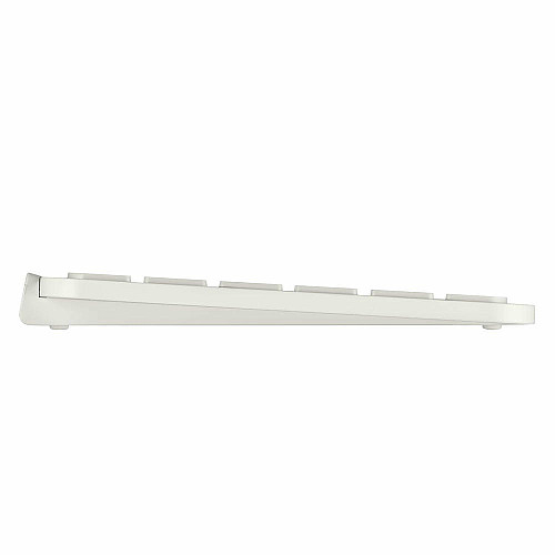 Клавіатура мембрана Keychron B6 Pro, USB/WL/BT, ivory white