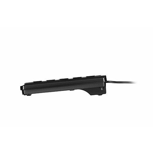 Клавіатура мембранна Acer OKW010, 115key, USB-A, EN/UKR/RU,чорний