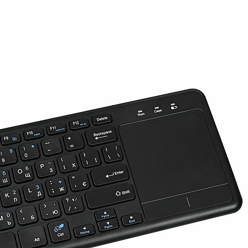 Клавіатура ножнична 2E KT100 78key, WL, EN/UK, чорний