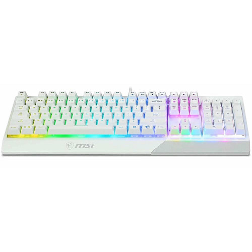 Геймерська клавіатура MSI Vigor GK30 WHITE UA, білий