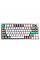 Клавиатура механическая Lemokey P1 Pro 84Key, Keychron Super Banana, WL/BT/USB-A, QMK/VIA, Hot-Swap, EN/UKR, RGB, Knob, Space Silver