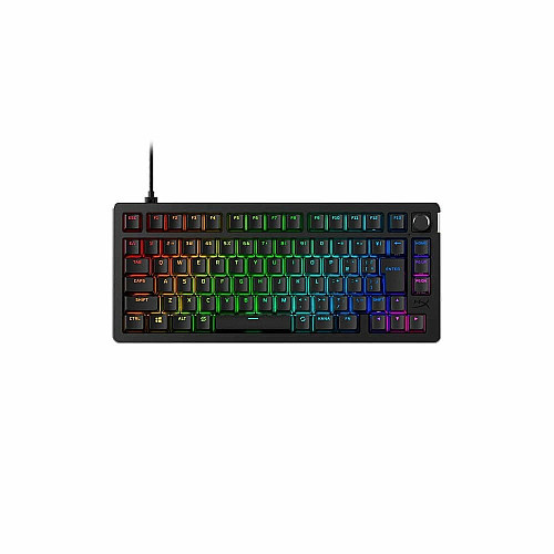 Клавиатура механическая HyperX Alloy Rise 75key, Red, USB-A, EN/RU, RGB, черный