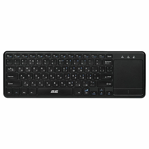 Клавіатура ножнична 2E KT100 78key, WL, EN/UK, чорний