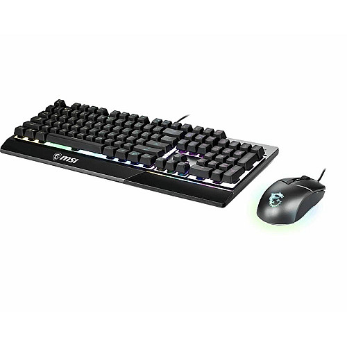 Комплект клавиатуры и мыши MSI Vigor GK30 COMBO UA USB, EN/UKR/RU, RGB, черный