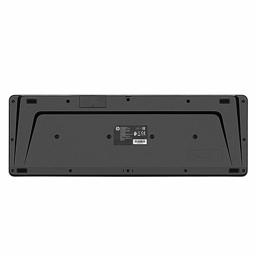 Клавіатура мембранна HP 220, 104key, WL, EN/UK, чорний