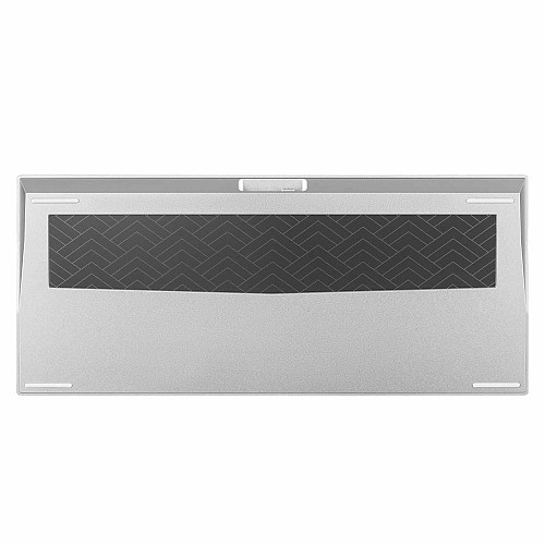 Клавиатура механическая Lemokey P1 Pro 84Key, Keychron Super Banana, WL/BT/USB-A, QMK/VIA, Hot-Swap, EN/UKR, RGB, Knob, Space Silver