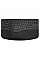 Клавіатура мембранна HP 960 BLK Ergonomic split-zone, 112key, BT, EN/UK, чорний