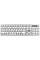 Клавіатура ножнична 2E KS270 109key, WL/BT, EN/UK, сріблясто-білий