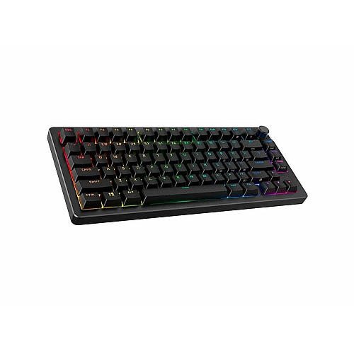Клавиатура механическая HyperX Alloy Rise 75key, Red, USB-A/WL/BT, EN/RU, RGB, черный