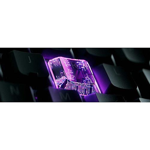 Клавиатура механическая Razer Ornata V3 TKL 84key, Mecha-Membrane Switch, USB-A, EN/UK, RGB, черный