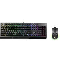 Комплект клавиатуры и мыши MSI Vigor GK30 COMBO UA USB, EN/UKR/RU, RGB, черный
