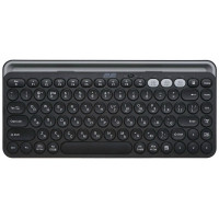 Клавіатура мембранна 2E KS250 84key, WL/BT, EN/UK, чорно-сірий