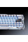 Клавіатура магнітна GravaStar Mercury V60 Pro 60keys, GravaStar Blackcore, USB-A, 8k, RGB, Chrome Silver