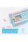 Клавіатура механічна GravaStar Mercury K1 Lite 80keys, GravaStar x BSUN Grey, BT/WL/USB, Aurora Mist