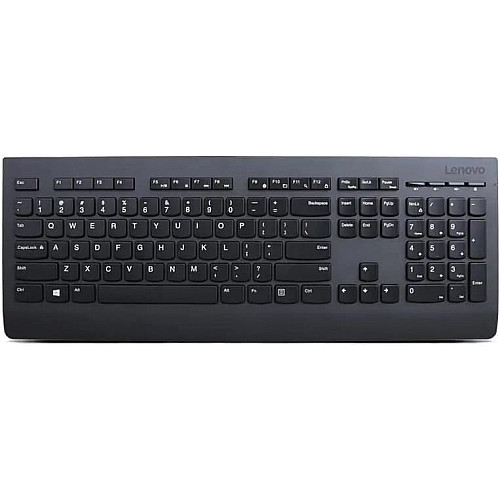 Клавиатура мембранная Lenovo Professional 108key, WL, EN/UKR/RU, черный