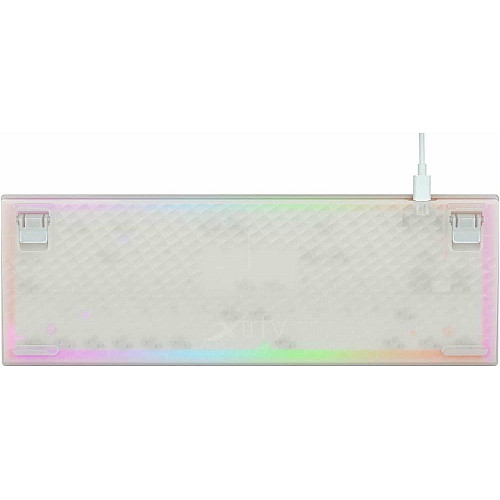Клавиатура механическая Xtrfy K5 68Key, Kailh Red, USB-A, EN/RU, Hot-swap, RGB, белая