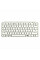 Клавіатура мембрана Keychron B1 Pro, USB/WL/BT, ivory white