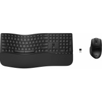 Комплект клавіатура та миша HP 680 Comfort Dual-Mode, BT, EN/UK, чорний