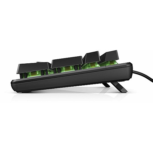 Клавиатура механическая HP Pavilion Gaming 550, 104key, Red Hybrid Switch, USB-A, EN/RU, RGB, черный