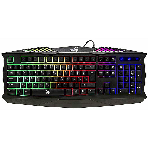 Клавіатура мембранна Genius Scorpion K-220, 104key, USB-A,  чорний