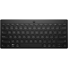 Клавіатура мембранна HP 350 Compact Multi-Device, 78key, BT, EN/UK, чорний