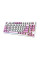 Клавіатура механічна MSI FORGE GK600 TKL W VIOLET UA 83key, mechanical Linear, USB-A, Wireless, Bluetooth, EN/UKR/RU, RGB, фіолетовий
