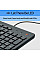 Клавіатура мембранна HP 150, 104key, USB-A, EN/RU, чорний