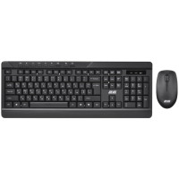 Комплект клавіатура та миша 2E MK410 WL, EN/UK/RU, чорний