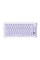Клавіатура механічна GravaStar Mercury K1 80keys, GravaStar x Kailh Cheery Pink, EN, BT/WL/USB, Lavender Purple