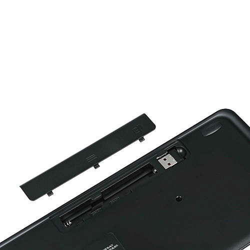 Клавіатура ножнична 2E KT100 78key, WL, EN/UK, чорний