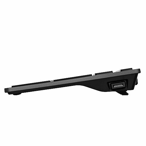 Клавиатура мембранная HP 720 Multi-Device Rechargeable, 109key, WL/BT, EN/UK, черный