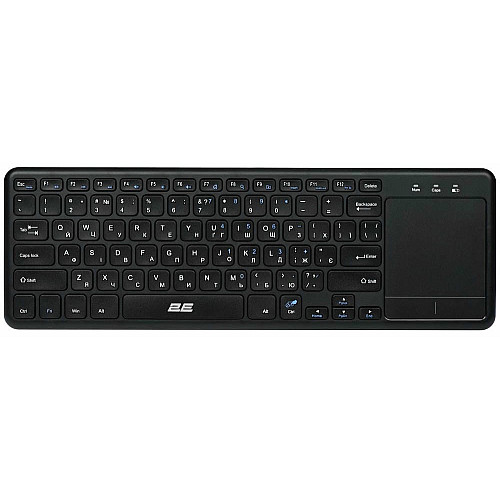 Клавіатура ножнична 2E KT100 78key, WL, EN/UK, чорний