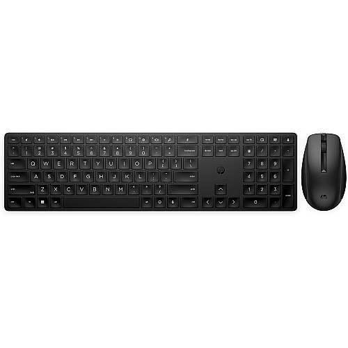 Комплект клавіатура та миша HP 650, WL, EN/UK, чорний