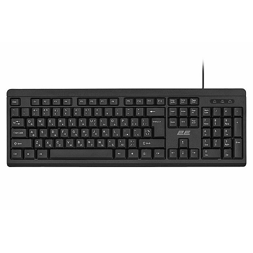 Комплект клавиатуры и мыши 2E MK401 USB-A, EN/UK, черный