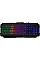 Клавіатура мембранна MSI FORGE GK100 104key, USB-A, EN/UKR/RU, ColorLED, чорний