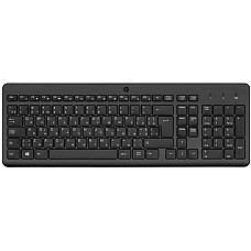 Клавіатура мембранна HP 220, 104key, WL, EN/UK, чорний